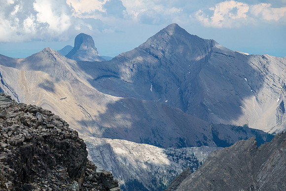 Devils Head and Poltergeist Peak.