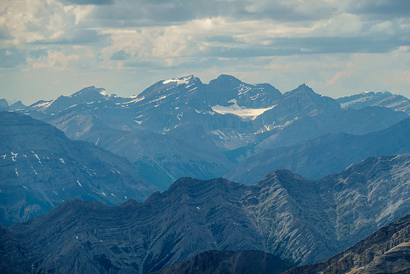 Hickson (L) and Bonnet Peak.