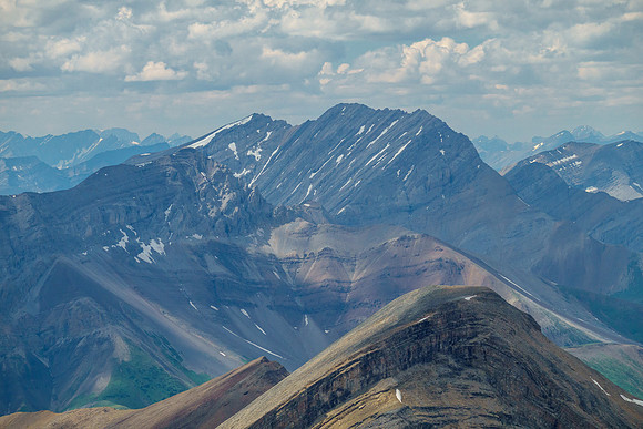 Puma Mountain over Haunted Peak.