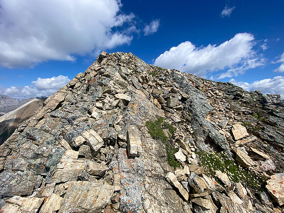 Near the summit of Brocks Peak.