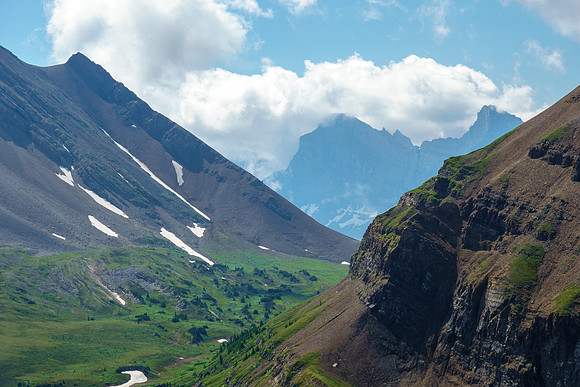 Views over Aylmer Pass.
