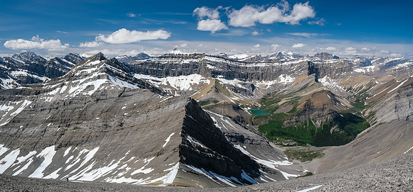 Descending Bellow Peak.