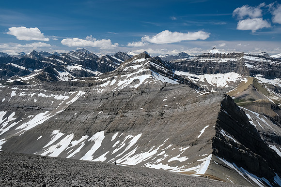 Descending Bellow Peak.