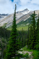 Hiking up McConnell Creek.