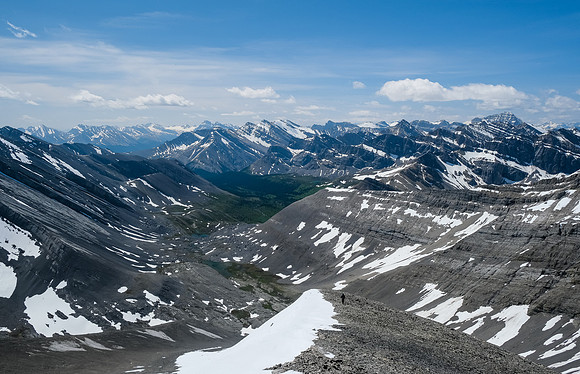 Descending Bellow Peak.