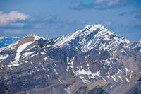 Mount Malloch (L) and Mamen Peak (R).