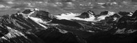 Bonnet Mountain, Bonnet Icefield and Hickson Peak.