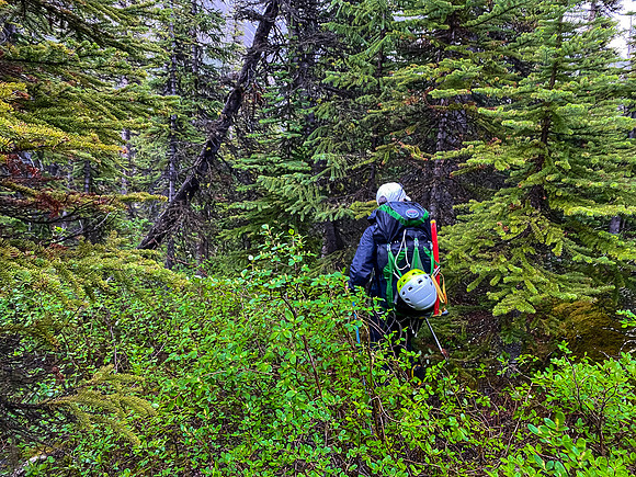 Exiting McConnell Creek.