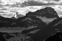 Hector beyond Cataract Peak.