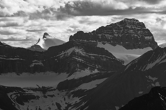 Hector beyond Cataract Peak.