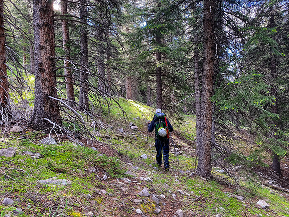 Exiting McConnell Creek.
