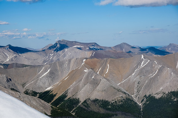 Barrier Mountain to the east.