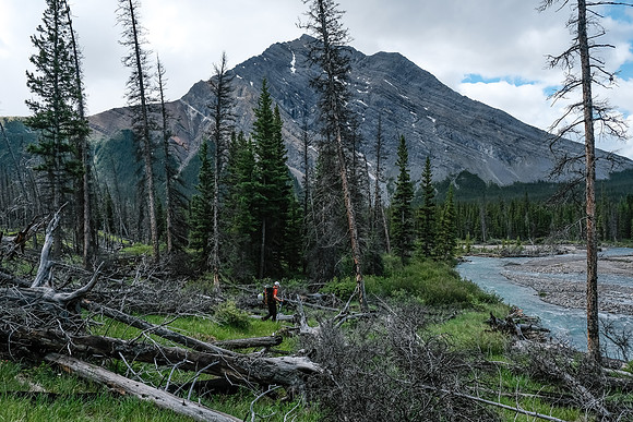 Exiting McConnell Creek.