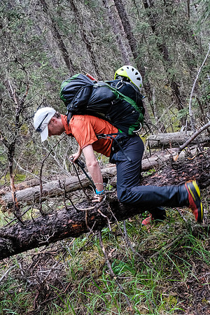 Exiting McConnell Creek.