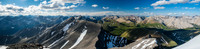Incredible lighting over Divide Pass (R).