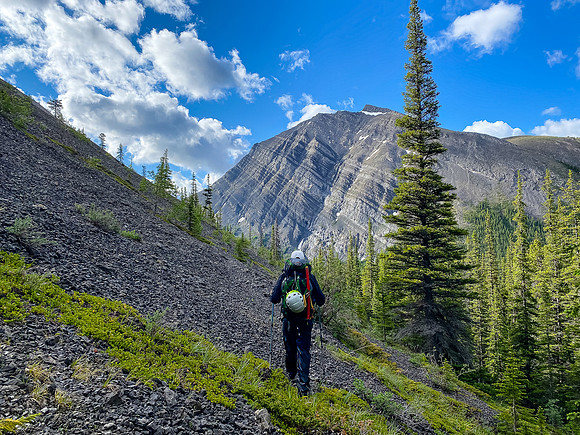 Exiting McConnell Creek.