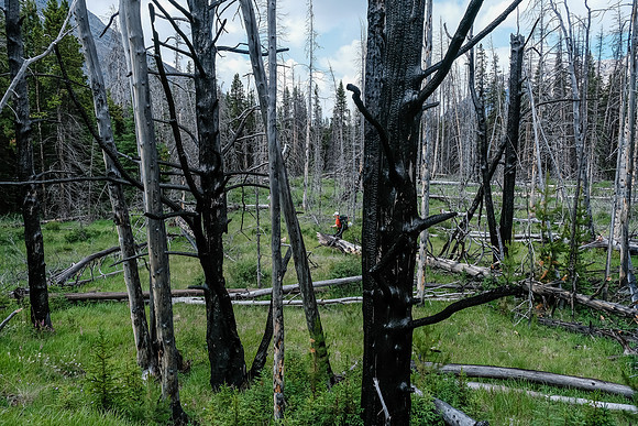 Exiting McConnell Creek.