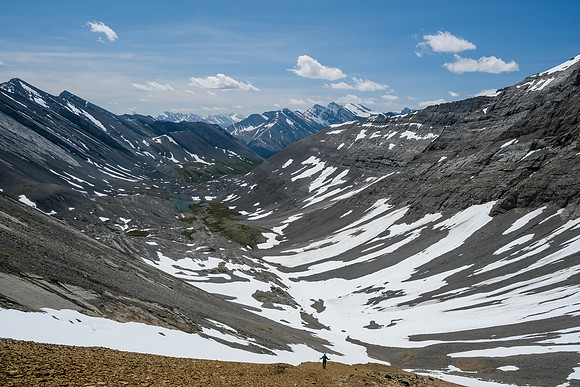 Descending Bellow Peak.