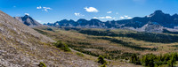 Exiting to the Siffleur valley from the south basin.