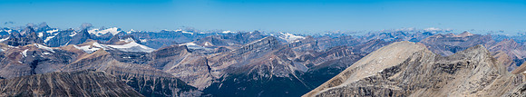 Kentigern at fg right with peaks from Forbes (L) to Quill (C) to Loudon (R) in the distance.