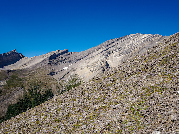 Cataract Peak to the north.