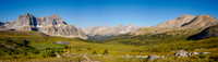 Hiking the trail to North Molar Pass.