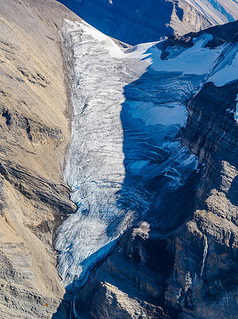 The north end of the Drummond Icefield.