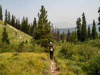 Typical mid front range Rockies valley bottom with open forests and generally dry landscapes.