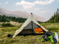 Bivy site.