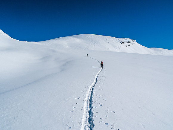 Rounding the south end of Lilliput.
