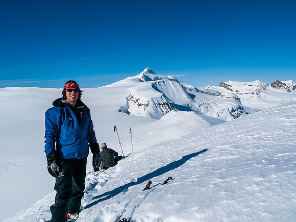 TJ on the summit of Lilliput.