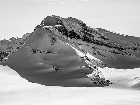 Mount Daly looks impressive from this angle - it looks impressive from most angles!