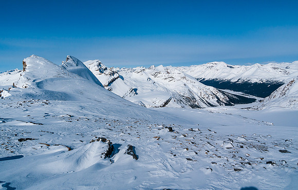 I have great memories of climbing St. Nicholas Peak along the ridge at left back in 2006 as a two peak day combined with Mount Olive.