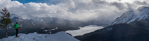 Hanneke on the view point.