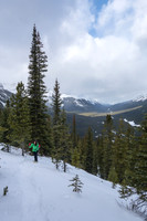 Some views up the Spray Lakes road.