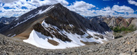 Views to Psychic and our escape valley to the Dormer Headwaters "trail" at right.