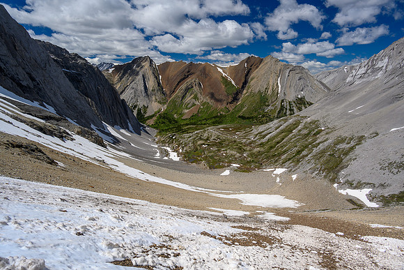 The gorgeous Dormer Headwaters valley.