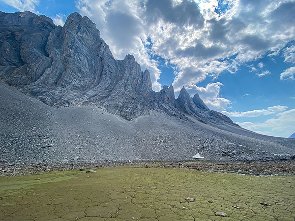 Views around the mostly dried up lake.