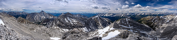 Astral (L), Castle Rock, Brocks, Aylmer, Solstice, Rundle, Cascade, Astley, Elaphus, Sira (R).