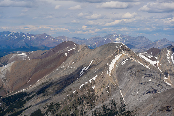 Barrier Mountain over Haunted Peak.