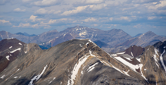 Barrier Mountain over Haunted Peak.