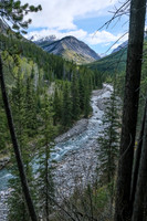 Hiking up Stony Creek on its south side.