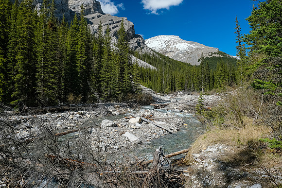 View back to Haunted Peak.