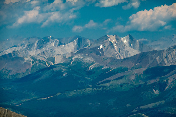 Panther Mountain (R) only sees an ascent every 27 years or so!
