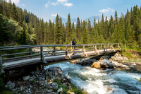 Crossing Forty Mile Creek.