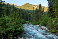Crossing Forty Mile Creek.