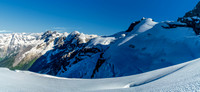 More of what we'd have to deal with before accessing the west face of Walter Peak.