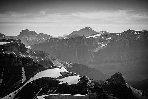 Mount Cline rises far to the east.