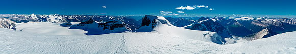 Mount Forbes, Mons Peak, Christian, Rostrum, Walter, Kinbasket Lake, Ernest Peak, Oppy, Alexandra, Bryce, Columbia, Terrace, Snow Dome