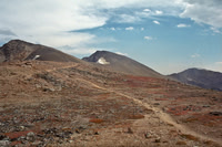 Looking back at Amber Mountain (C).